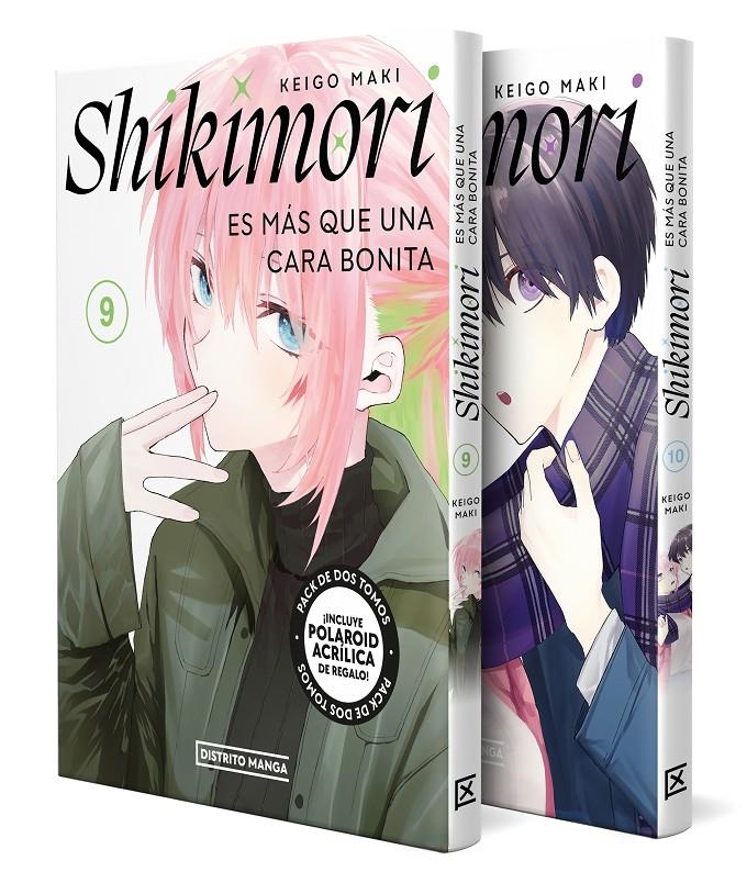 SHIKIMORI ES MÁS QUE UNA CARA BONITA # 09 Y 10 PACK | 9788419686800 | KEIGO MAKI | Universal Cómics