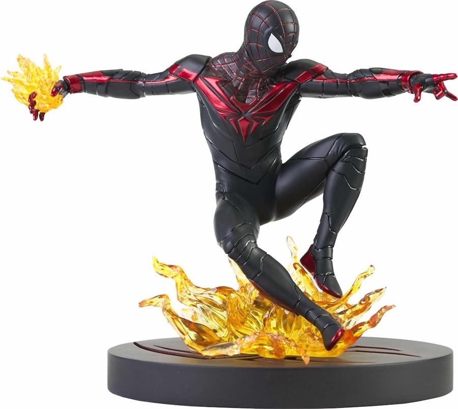 SPIDER-MAN MILES MORALES PVC DIORAMA 18 CM MARVEL GAMERVERSE GALLERY RE-ISSUE | 0699788843437 | Universal Cómics