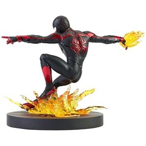 SPIDER-MAN MILES MORALES PVC DIORAMA 18 CM MARVEL GAMERVERSE GALLERY RE-ISSUE | 0699788843437 | Universal Cómics