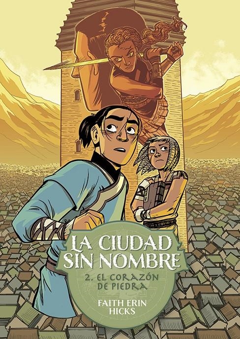 LA CIUDAD SIN NOMBRE # 02 EL CORAZÓN DE PIEDRA | 9788419670106 | FAITH ERIN HICKS | Universal Cómics