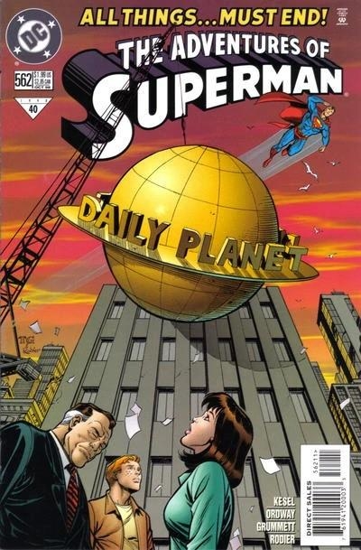 USA ADVENTURES OF SUPERMAN # 562 | 76194120003356211 | KARL KESEL - JERRY ORDWAY - TOM GRUMMET | Universal Cómics