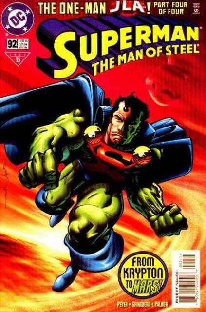 USA SUPERMAN THE MAN OF STEEL # 92 | 76194120050709211 | PEYER - GRINDBERG | Universal Cómics