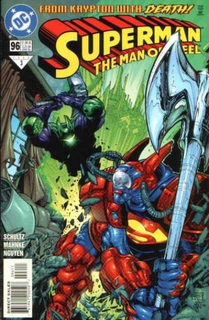 USA SUPERMAN THE MAN OF STEEL # 96 | 76194120050709611 | SCHULTZ - MAHNKE | Universal Cómics