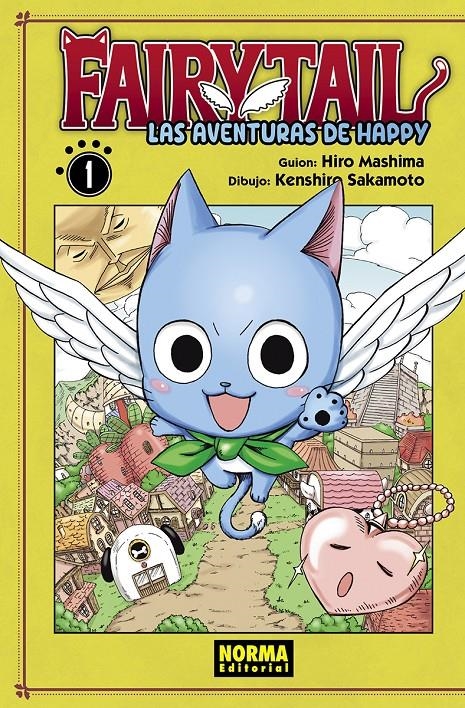 FAIRY TAIL, LAS AVENTURAS DE HAPPY # 01 | 9788467964905 | HIRO MASHIMA - KENSHIRO SAKAMOTO | Universal Cómics