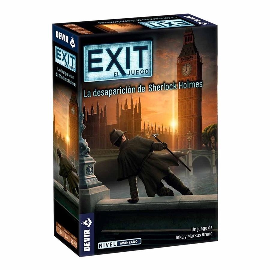 EXIT LA DESAPARIÓN DE SHERLOCK HOLMES | 8436607942054 | INKA Y MARKUS BRAND | Universal Cómics