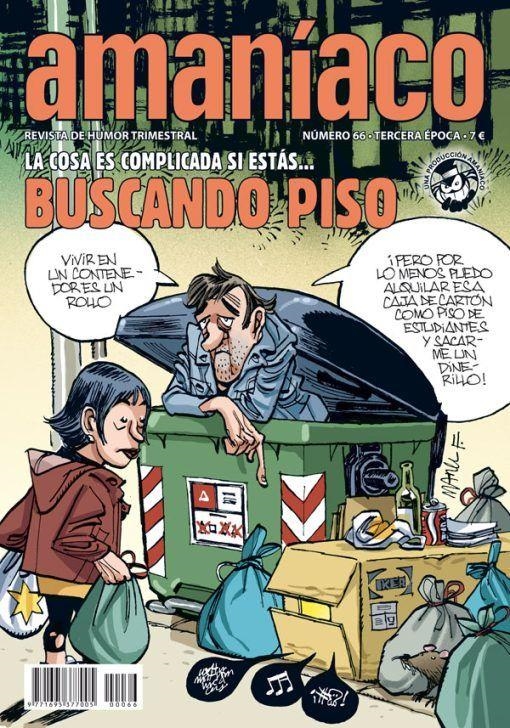 AMANÍACO III ÉPOCA # 66 ESPECIAL BUSCANDO PISO | 977169537700500066 | VARIOS AUTORES | Universal Cómics