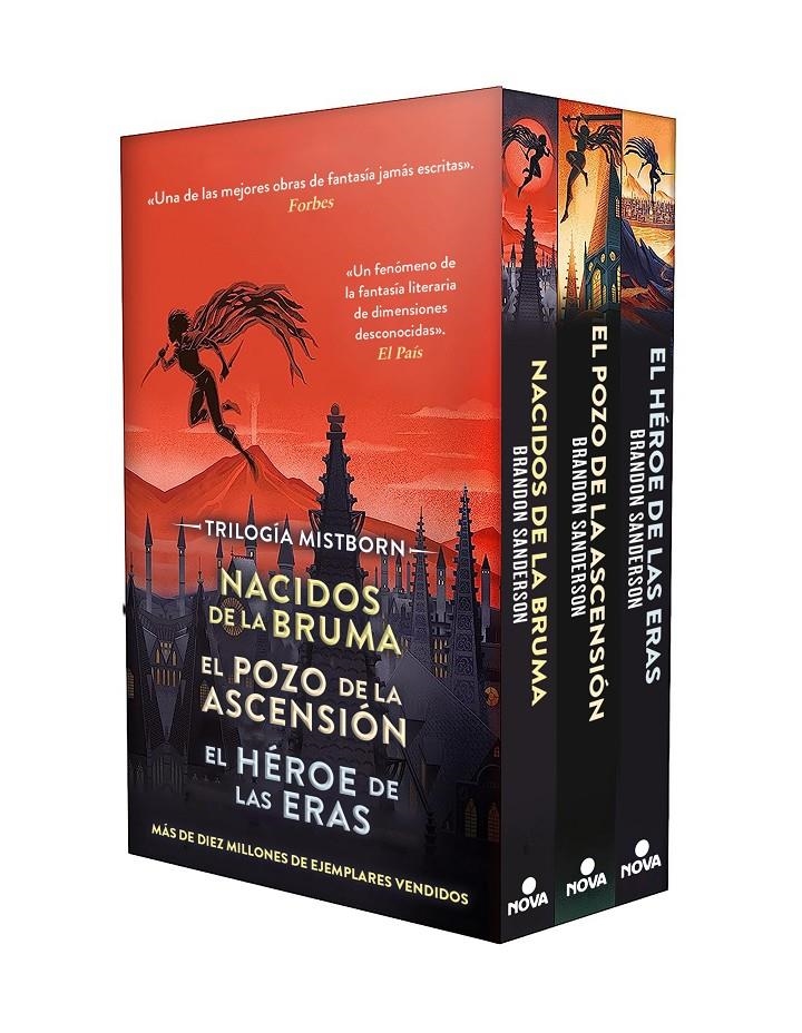 ESTUCHE TRILOGÍA MISTBORN NACIDOS DE LA BRUMA | 9788419260239 | BRANDON SANDERSON  | Universal Cómics