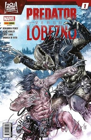 PREDATOR VERSUS LOBEZNO # 01 | 9788411509824 | GREG LAND - ANDREA DI VITO - BENJAMIN PERCY | Universal Cómics