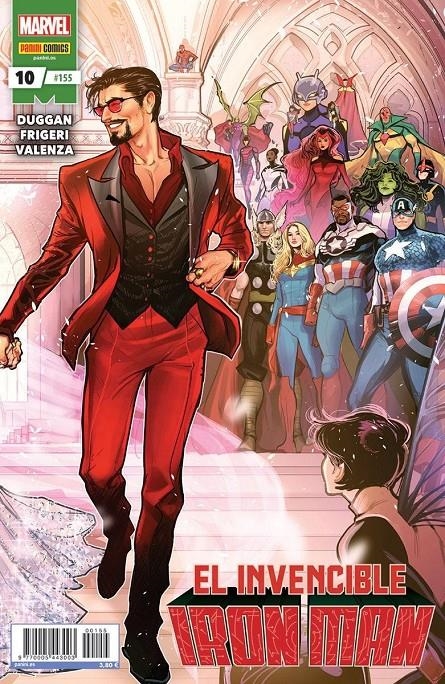 INVENCIBLE IRON MAN VOL 2 # 155 EL INVENCIBLE IRON MAN 10 | 977000544300300155 | JUAN FRIGERI - GERRY DUGGANN