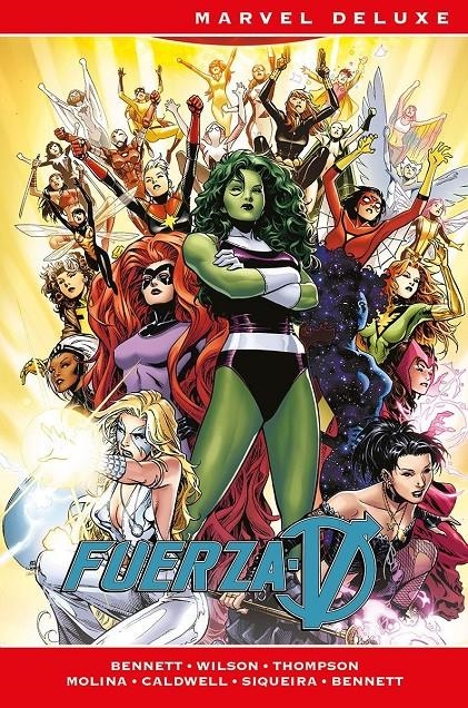 MARVEL DELUXE FUERZA V, LA COLECCIÓN COMPLETA | 9788411509695 | G. WILLOW WILSON - MARGUERITE BENNETT - JORGE MOLINA - PAULO SIQUEIRA