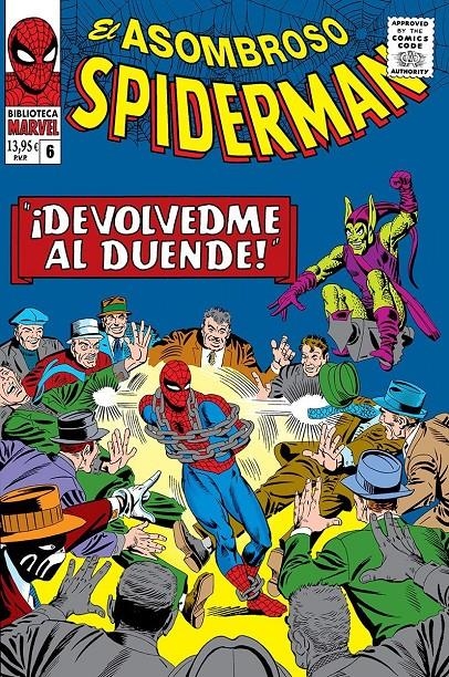 BIBLIOTECA MARVEL EL ASOMBROSO SPIDERMAN # 06 DE 1965 | 9788411509497 | STAN LEE - STEVE DITKO | Universal Cómics