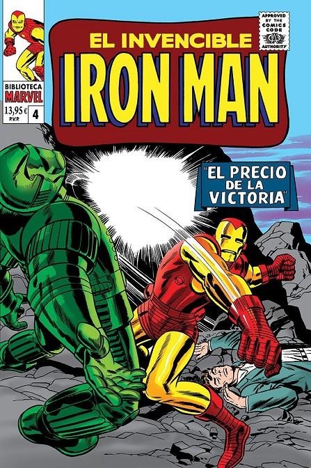 BIBLIOTECA MARVEL EL INVENCIBLE IRON MAN # 04 DE 1965 A 1966 | 9788411509503 | AL HARTLEY - ADAM AUSTIN - STAN LEE - DON HECK | Universal Cómics