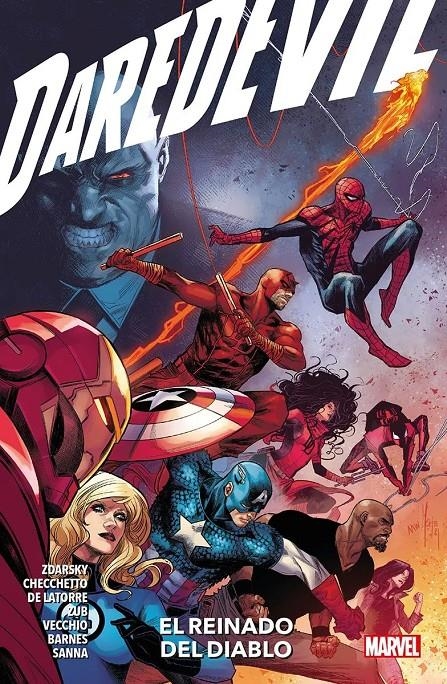 MARVEL PREMIERE DAREDEVIL # 08 EL REINADO DEL DIABLO | 9788411509756 | CHIP ZDARSKY - RAFAEL DE LATORRE - MARCO CHECCHETTO