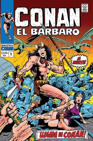 BIBLIOTECA CONAN EL BÁRBARO # 01 1970 - 1971 | 9788411509473 | ROY THOMAS - BARRY WINDSOR SMITH | Universal Cómics