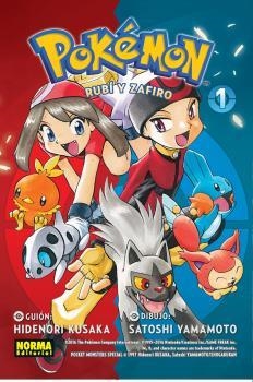 POKÉMON # 09 RUBÍ Y ZAFIRO 1 NUEVA EDICIÓN | 9788467965025 | HIDENORI KUSAKA - MATO | Universal Cómics