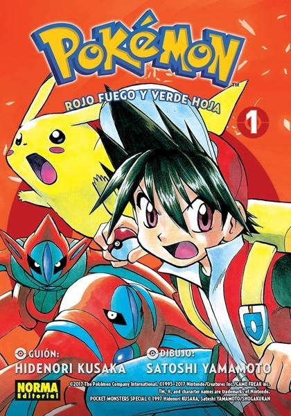 POKÉMON # 13 ROJO FUEGO Y VERDE HOJA # 01 NUEVA EDICIÓN | 9788467965032 | HIDENORI KUSAKA - SATOSHI YAMAMOTO | Universal Cómics