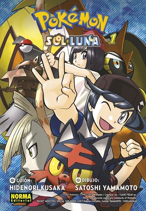 POKEMON SOL Y LUNA # 01 NUEVA EDICIÓN | 9788467965056 | HIDENORI KUSAKA - SATOSHI YAMAMOTO | Universal Cómics