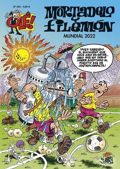 OLÉ MORTADELO # 220 MUNDIAL 2022 | 9788402428851 | FRANCISCO IBÁÑEZ | Universal Cómics