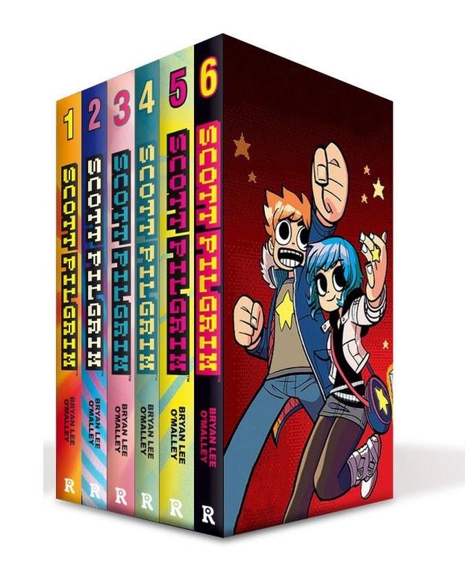 SCOTT PILGRIM ESTUCHE DE LUJO OBRA COMPLETA  | 9788419437532 | BRYAN LEE O´MALLEY | Universal Cómics