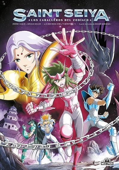 SAINT SEIYA LOS CABALLEROS DEL ZODIACO # 02 LA ODISEA DEL TIEMPO | 9788419903266 | JEROME ALQUIE - ARNAUD DOLLEN | Universal Cómics