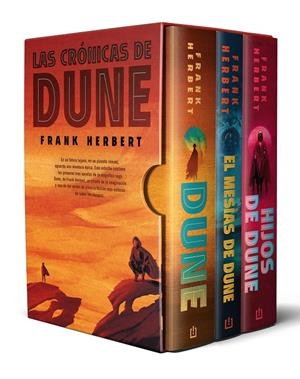 TRILOGÍA DUNE, EDICIÓN DE LUJO (ESTUCHE CON: DUNE | EL MESÍAS DE DUNE | HIJOS DE | 9788466367943 | HERBERT, FRANK | Universal Cómics