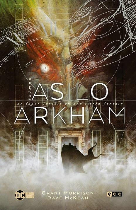 BATMAN ASILO ARKHAM GRANDES NOVELAS GRÁFICAS DE BATMAN | 9788410108332 | DAVE McKEAN - GRANT MORRISON | Universal Cómics