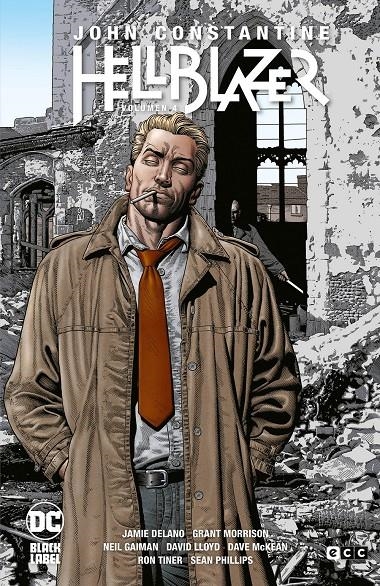 HELLBLAZER # 04 SEGUNDA EDICIÓN | 9788410108561 | DAVE MCKEAN - DAVID LLOYD - GRANT MORRISON - JAMIE DELANO - NEIL GAIMAN - RON TINER - SEAN PHILLIPS