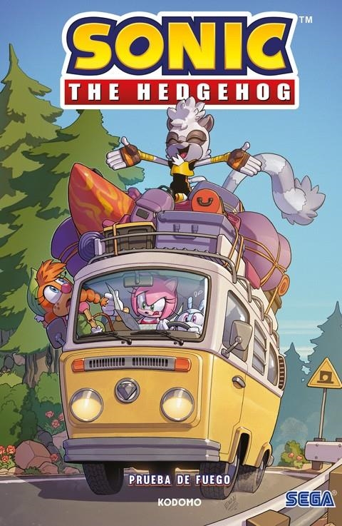 SONIC THE HEDGEHOG TOMO # 12 PRUEBA DE FUEGO | 9788410108523 | EVAN STANLEY - ADAM BRYCE THOMAS - AARON HAMMERSTROM | Universal Cómics