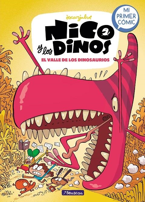NICO Y LOS DINOS # 02 EL VALLE DE LOS DINOSAURIOS | 9788448866419 | ÒSCAR JULVE | Universal Cómics