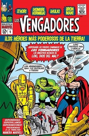 2AMA BIBLIOTECA MARVEL LOS VENGADORES # 01 DE 1963 A 1964 | 9999900094725 | STAN LEE -JACK KIRBY | Universal Cómics