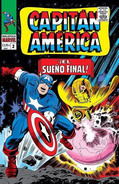 BIBLIOTECA MARVEL CAPITÁN AMÉRICA # 02 DE 1965 A 1966 | 9788410510272 | STAN LEE - JACK KIRBY - JOHN ROMITA SR - GEORGE TUSKA | Universal Cómics