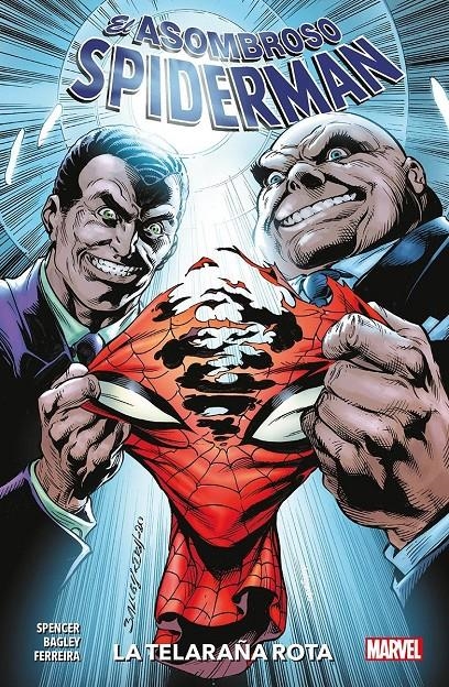 MARVEL PREMIERE EL ASOMBROSO SPIDERMAN # 14 LA TELARAÑA ROTA | 9788410510203 | NICK SPENCER - MARCELO FERREIRA - MARK BAGLEY