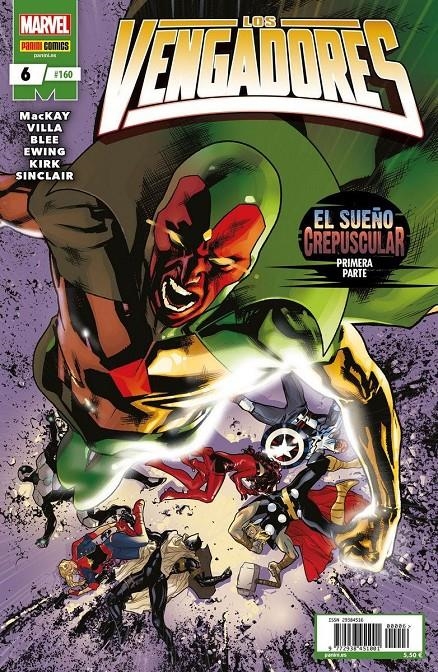 VENGADORES VOL 4 # 160 VENGADORES 6 | 977293845100100006 | LEONARD KIRK -CARLOS VILLA - JED MACKAY - AL EWING