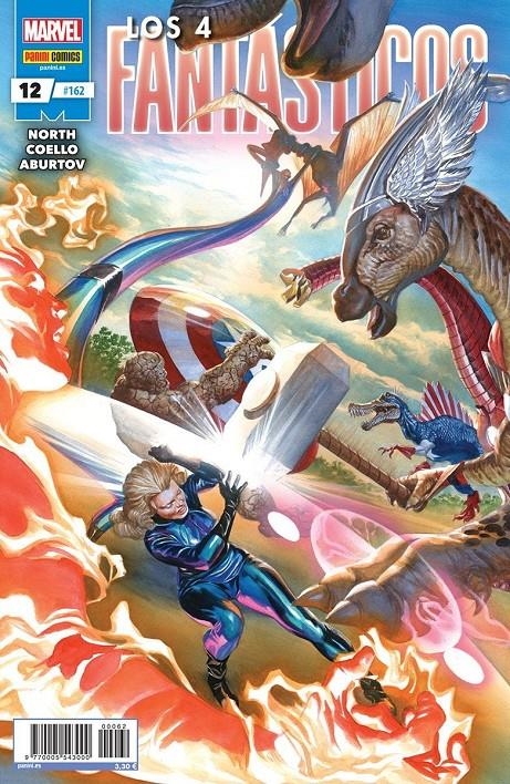 LOS 4 FANTÁSTICOS VOL 7 # 162 LOS 4 FANTÁSTICOS 12 | 977000554300000062 | RYAN NORTH - IBAN COELLO