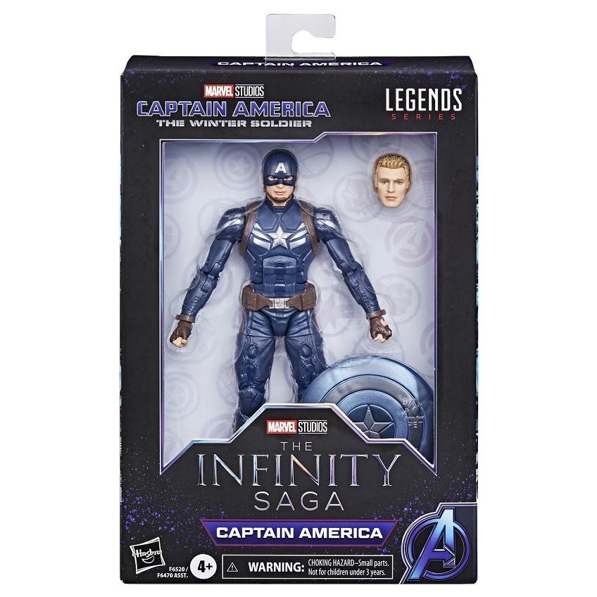 CAPTAIN AMERICA FIG. 15 CM THE INFINITY SAGA MARVEL LEGENDS SERIES | 5010996142757