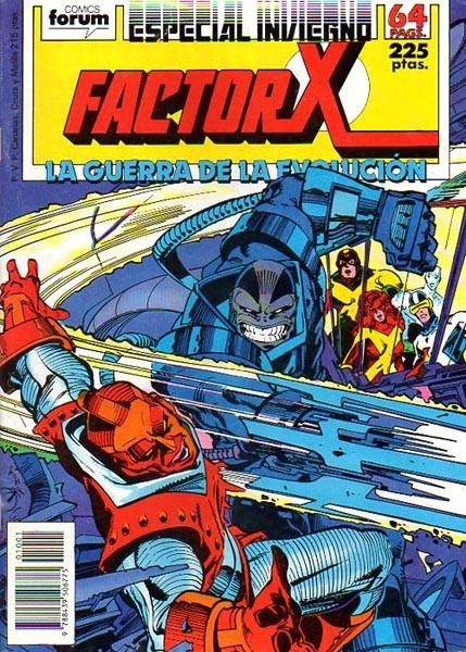 FACTOR-X ESPECIAL INVIERNO 1988 GUERRA DE LA EVOLUCIÓN | 978843950677501001 | LOUISE SIMONSON - TERRY SHOEMAKER - AL MILGROM - MIKE BARON - MARK TEXEIRA | Universal Cómics