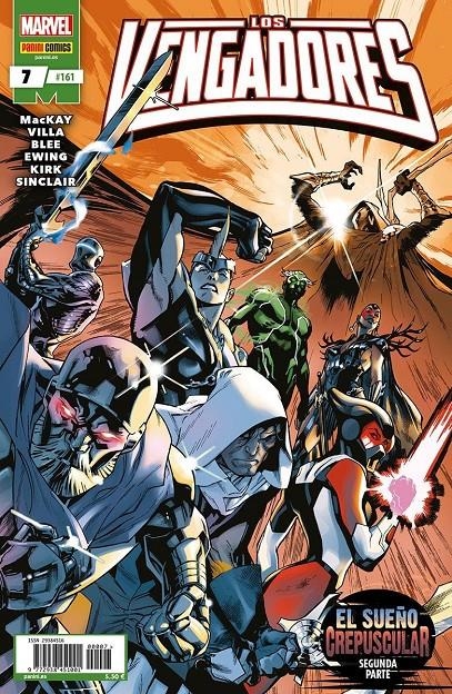 VENGADORES VOL 4 # 161 VENGADORES 7 | 977293845100100007 | LEONARD KIRK - JED MACKAY - CARLOS VILLA - AL EWING | Universal Cómics