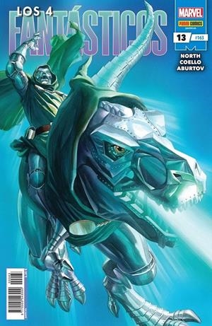 LOS 4 FANTÁSTICOS VOL 7 # 163 LOS 4 FANTÁSTICOS 13 | 977000554300000063 | RYAN NORTH - IBAN COELLO | Universal Cómics