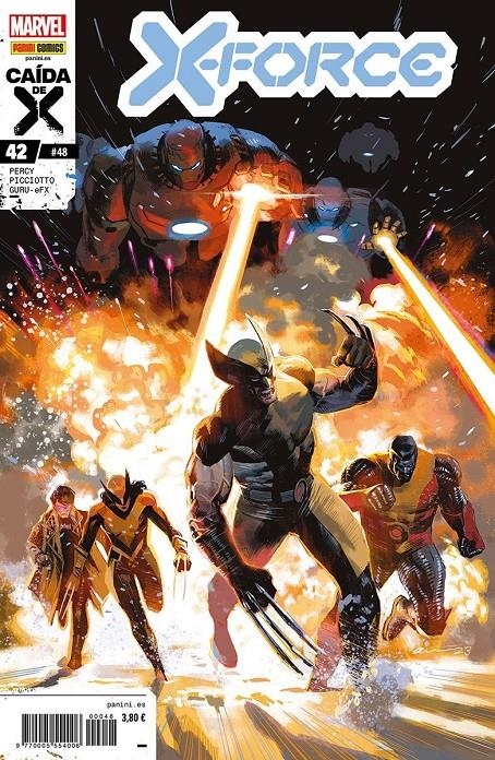 X-FORCE # 48 NUEVA X-FORCE 42 | 977000555400600048 | DANIEL PICCIOTTO - BENJAMIN PERCY | Universal Cómics