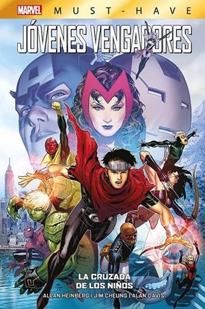 MARVEL MUST-HAVE JÓVENES VENGADORES # 03 LA CRUZADA DE LOS NIÑOS | 9788410510951 | ALLAN HEINBERG - JIM CHEUNG - ALAN DAVIS - OLIVIER COIPEL | Universal Cómics