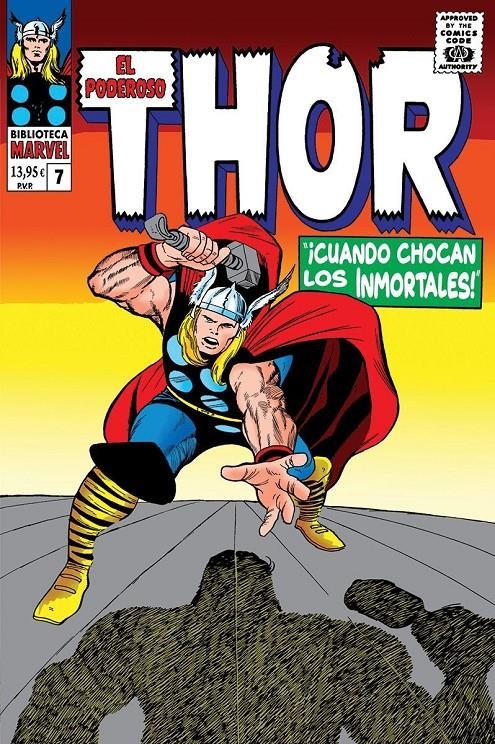 BIBLIOTECA MARVEL EL PODEROSO THOR # 07 DE 1966 | 9788410511033 | STAN LEE - JACK KIRBY | Universal Cómics