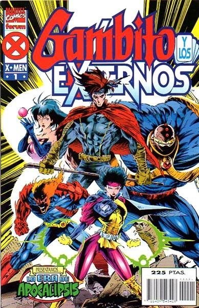 GAMBITO Y LOS EXTERNOS LA ERA DE APOCALIPSIS # 01 | 978843954342800001 | FABIAN NICIEZA  -  TONY DANIEL | Universal Cómics