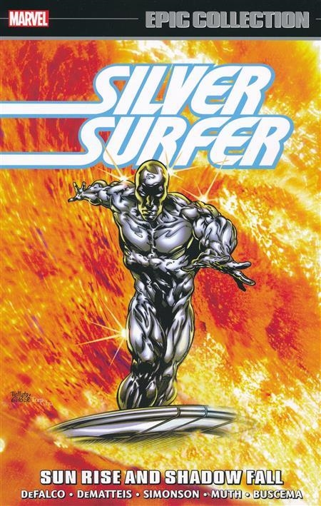 USA EPIC COLLECT SILVER SURFER TP VOL # 14 SUN RISE SHADOW FALL | 978130295335554499 | TOM DEFALCO - ARIEL OLIVETTI - J.M. DEMATTEIS - LOUISE SIMONSON - DENYS COWAN - JOHN BUSCEMA - SAL V