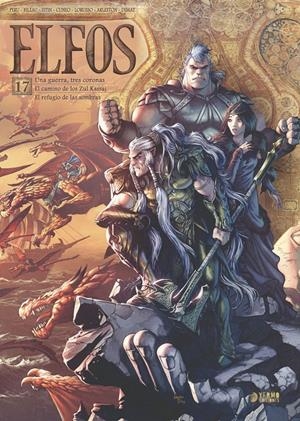 ELFOS INTEGRAL # 17 UNA GUERRA, TRES CORONAS / EL CAMINO DE LOS ZUL KASSAI / EL REFUGIO DE LAS SOMBRAS | 9788419610959 | SCOTCH ARLESTON - DIMAT - GIOVANNI LORUSSO  - JEAN-LUC ISTIN - OLIVIER PERU - STÉPHANE BILEAU | Universal Cómics