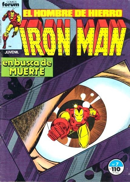 IRON MAN VOLUMEN I # 07 (WARNING MARCAS MUY USADO) | 9999900096484 | DAVID MICHELINIE  -  JOHN ROMITA JR - BOB LAYTON | Universal Cómics