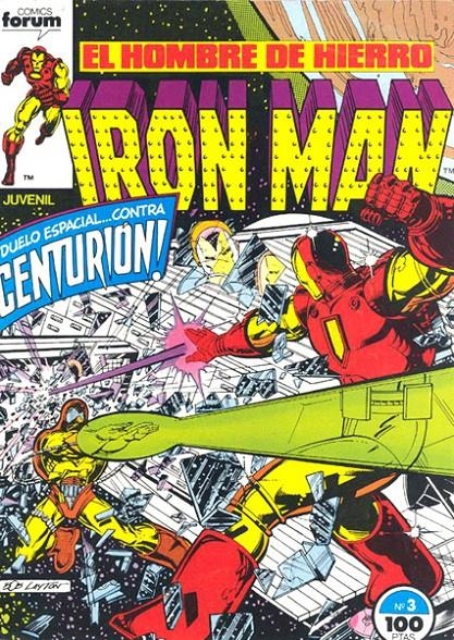 IRON MAN VOLUMEN I # 03 (WARNING MARCAS MUY USADO) | 9999900096507 | DAVID MICHELINIE  - BOB LAYTON -  JOHN  ROMITA JR | Universal Cómics