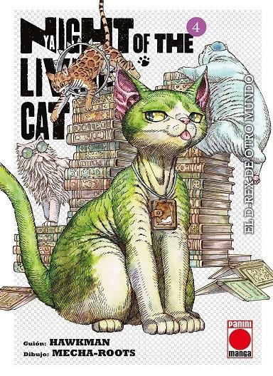 NYAIGHT OF THE LIVING CAT # 04 (PORTADA PROVISIONAL) | 9788410511590 | HAWKAMAN - MECHA-ROOTS