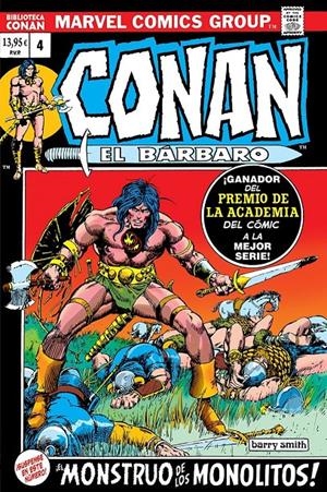 BIBLIOTECA CONAN EL BÁRBARO # 04 1972 A 1973 | 9788410511347 | ROY THOMAS - BARRY WINDSOR SMITH - GIL KANE