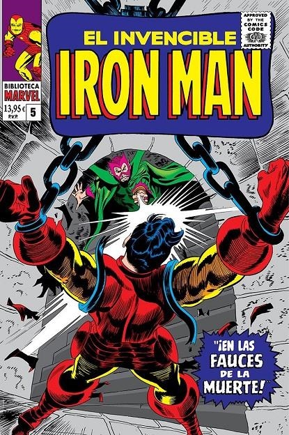 BIBLIOTECA MARVEL EL INVENCIBLE IRON MAN # 05 DE 1966 A 1967 | 9788410511408 | ROY THOMAS - KACK KIRBY - STAN LEE - GENE COLAN | Universal Cómics