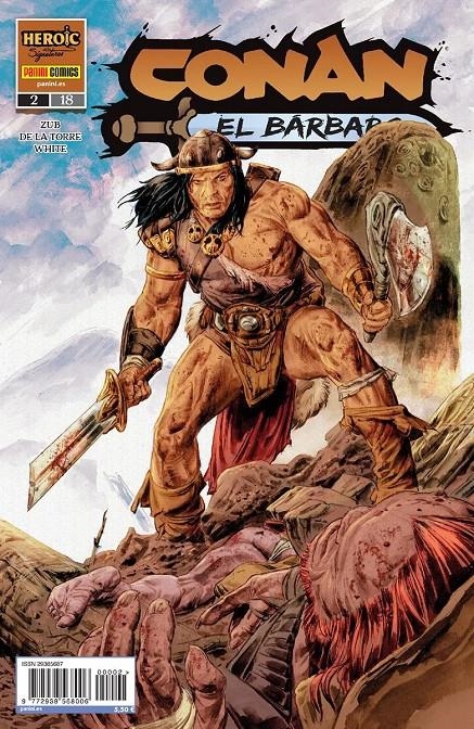 CONAN EL BÁRBARO # 18 CONAN EL BÁRBARO 2 | 977293856800600002 | JIM ZUB - ROBERTO DE LA TORRE | Universal Cómics